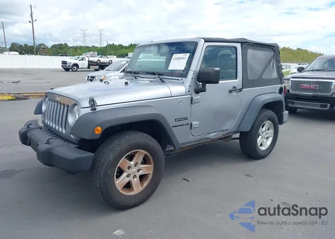 2016 Jeep Wrangler Sport z USA, uszkodzony, nr VIN 1C4AJWAG1GL327242